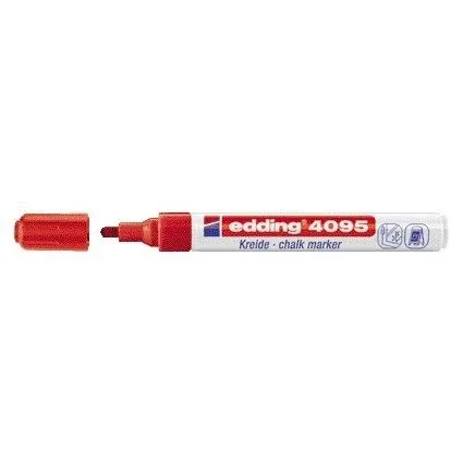 Krijtstift edding 4095 rond 2-3mm rood | 10 stuks fra edding – produktbillede