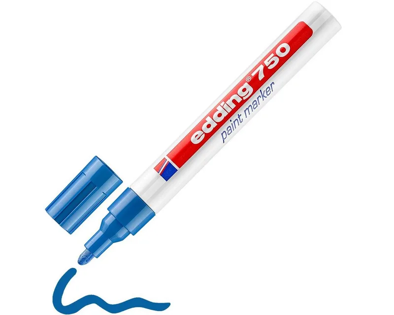 Paint marker Edding 750-03 blauw van edding in Blauw – productfoto