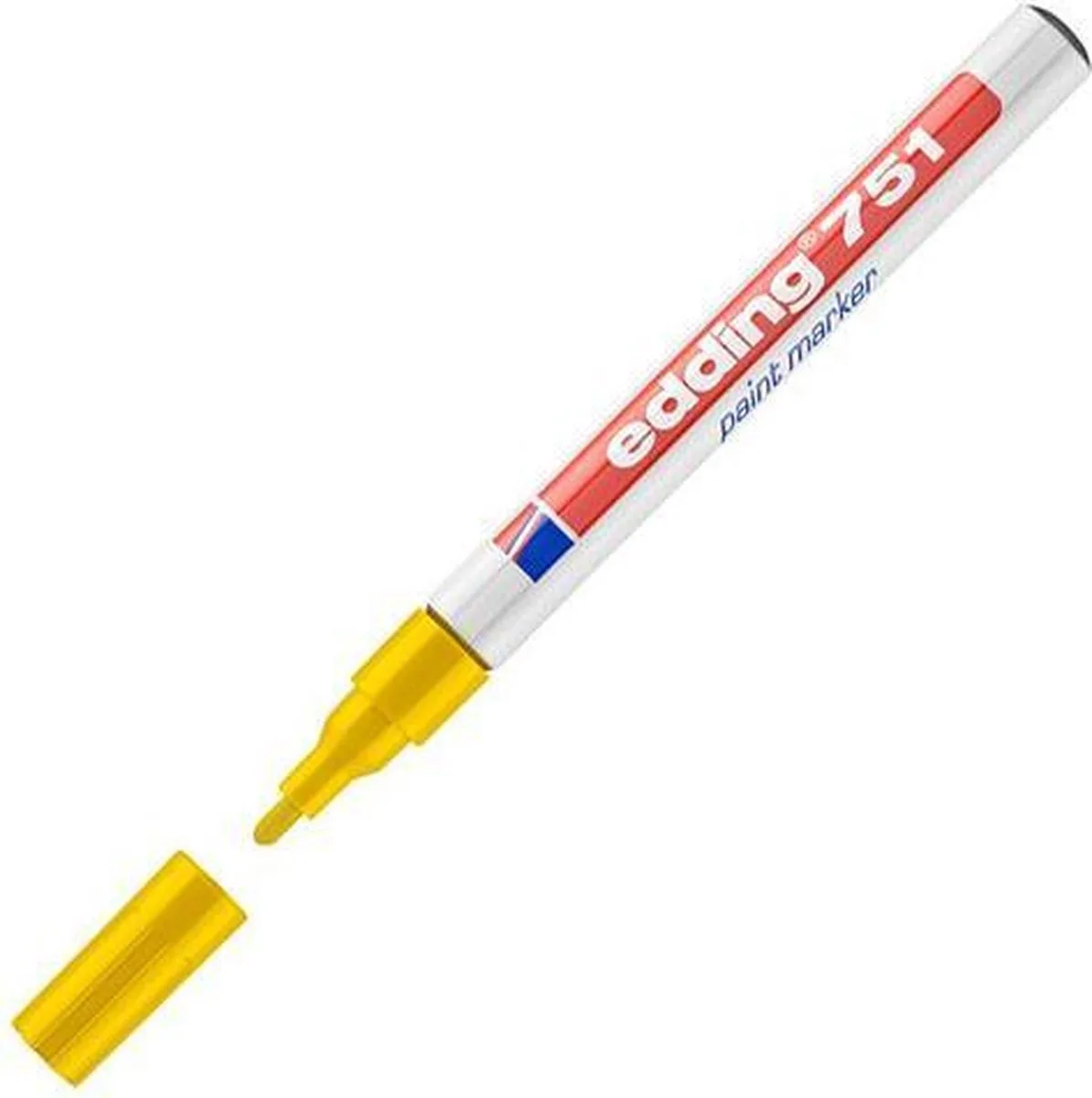 Lakmarker 751 1 - 2 mm, (pak 10 stuks) de edding en Jaune – photo produit