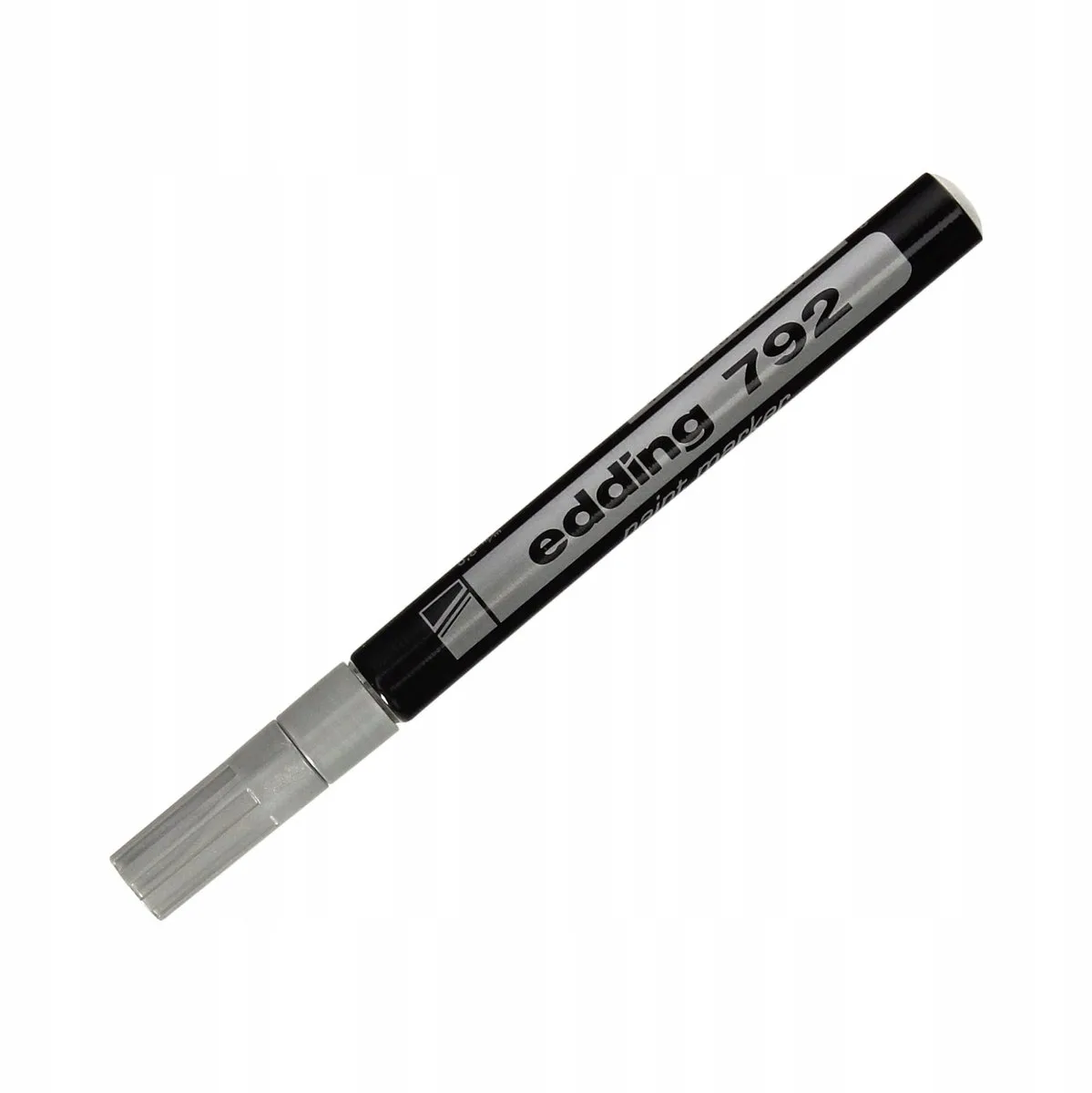 Marker 0,8mm - Permanent voor diverse ondergronden från edding i Silver – produktbild
