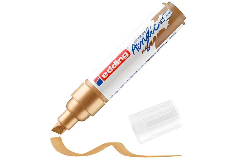 Marker 5000, 5 mm - 100 mm Strichbreite by edding in Gold – product photo