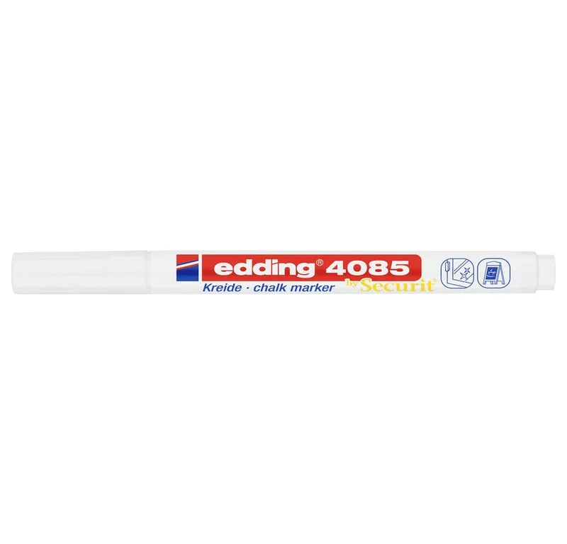 Marker Edding 4085 4-4085049 Kreidemarker 1 mm, 2 mm van edding in Wit – productfoto