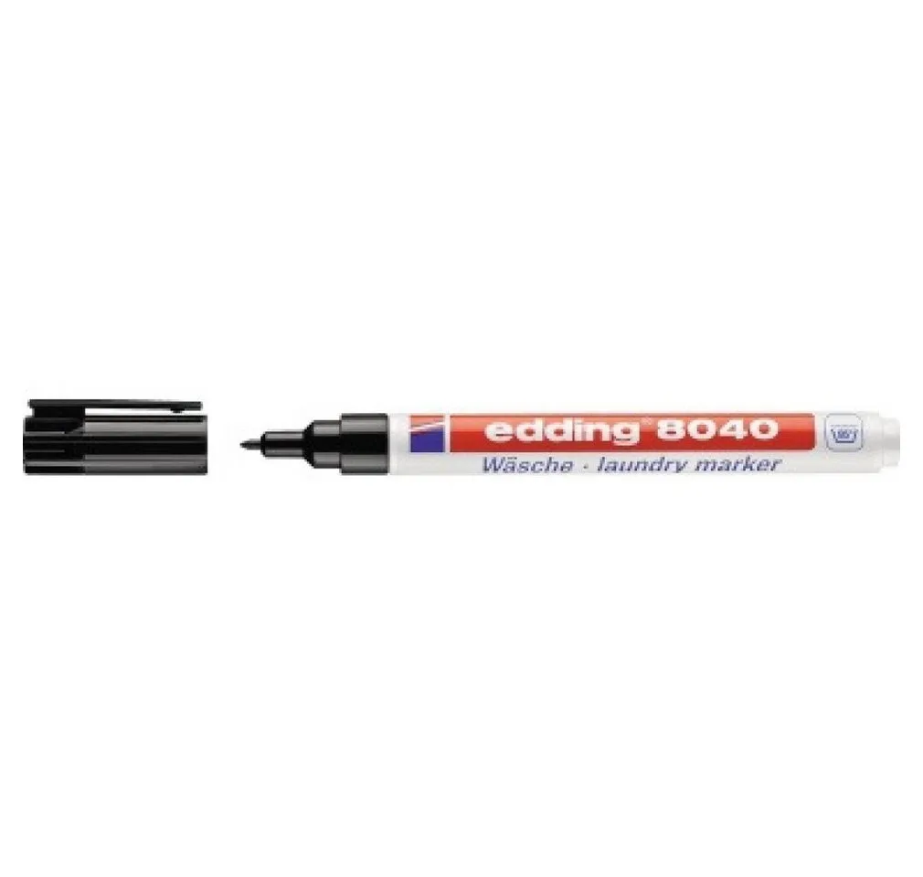 Marker Edding Wäschemarker 8040 Schwarz von edding – Produktfoto