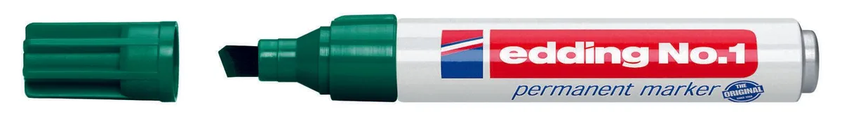 No. 1 Permanentmarker 1.0 - 5.0 mm Mehrfarbig de edding – photo produit