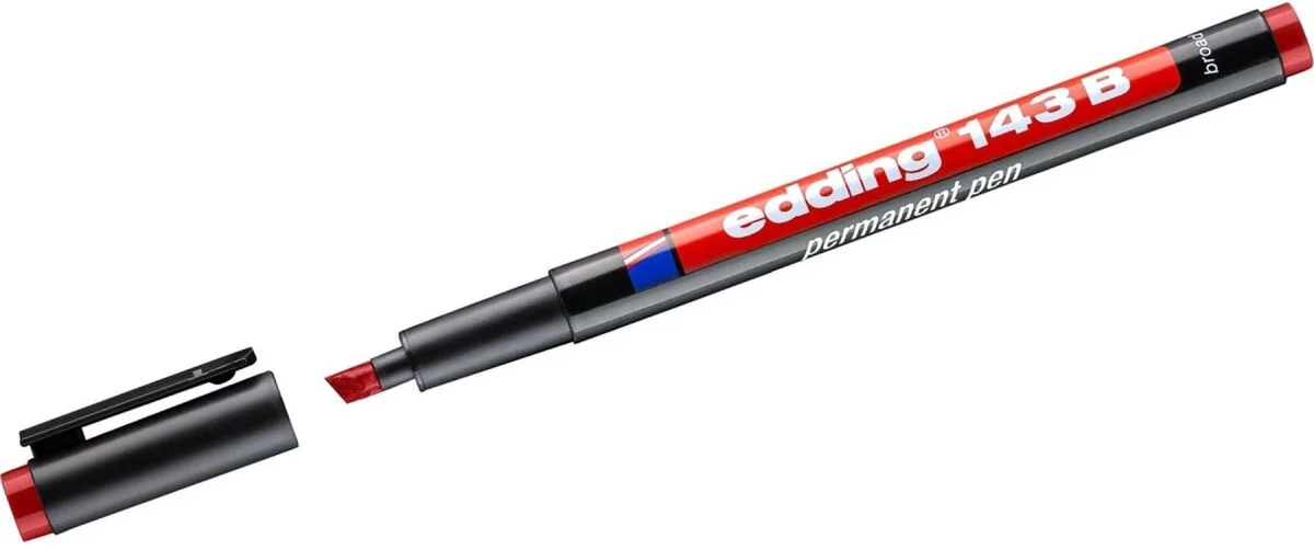 OHP Marker 143B-04 van edding in Rood – productfoto