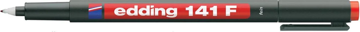 OHP Marker Edding 141F-02 från edding i Röd – produktbild