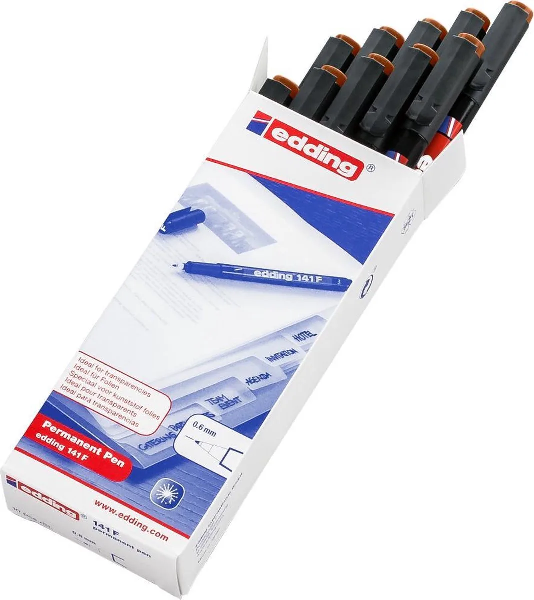 OHP Marker Edding 141F-07 1 Stuk fra edding i Brun – produktbillede