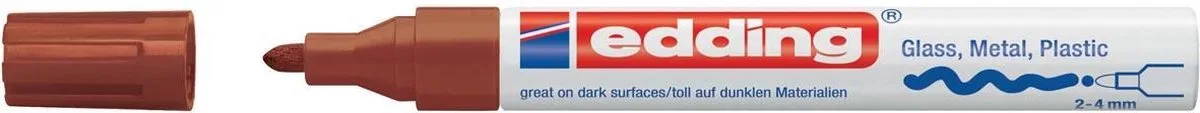 Paint marker Edding 750-07 de edding en Marron – photo produit