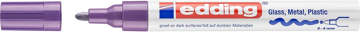 Paint marker Edding 750-08 de edding en Violet – photo produit
