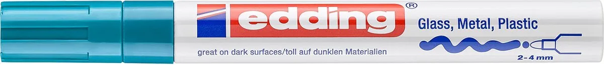 Paint marker Edding 750-10 lichtblauw de edding en Bleu – photo produit
