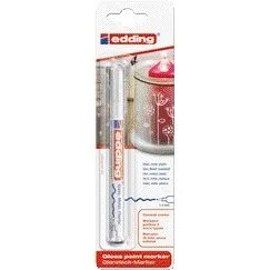 Paintmarker edding 751 oliebasis 1-2mm wit bls | 10 stuks von edding – Produktfoto