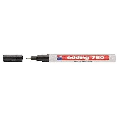 Paintmarker edding 780 oliebasis 0.8mm zwart de edding – photo produit