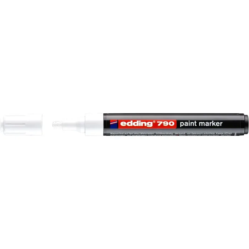 Paintmarker edding 790 alcoholbasis 2-3mm wit | 10 stuks van edding – productfoto