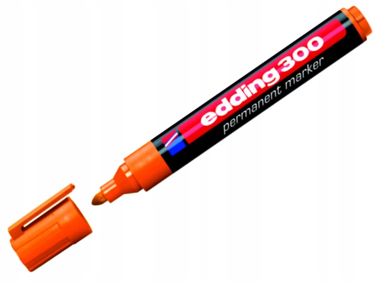 Permanent Marker 1-5mm - Vervaagt niet van edding in Oranje – productfoto
