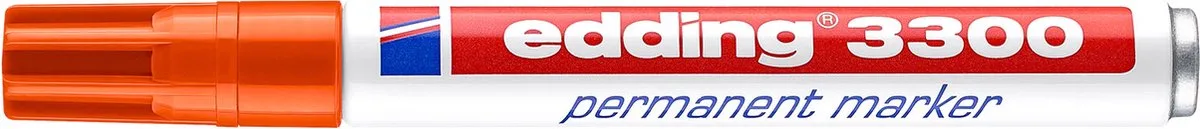 Permanent marker Edding 3300-06 de edding en Orange – photo produit
