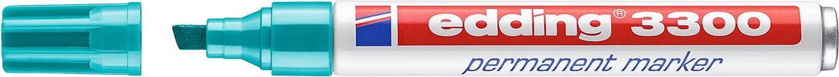 Permanent marker Edding 3300-14 von edding in Türkis – Produktfoto