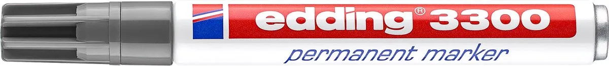 Permanent marker Edding 3300-20 de edding en Gris – photo produit