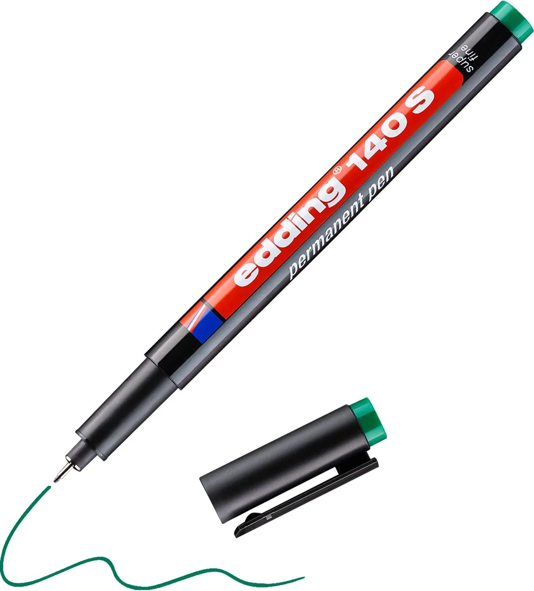 Permanent OHP Marker Edding 140S-04 de edding en Vert – photo produit