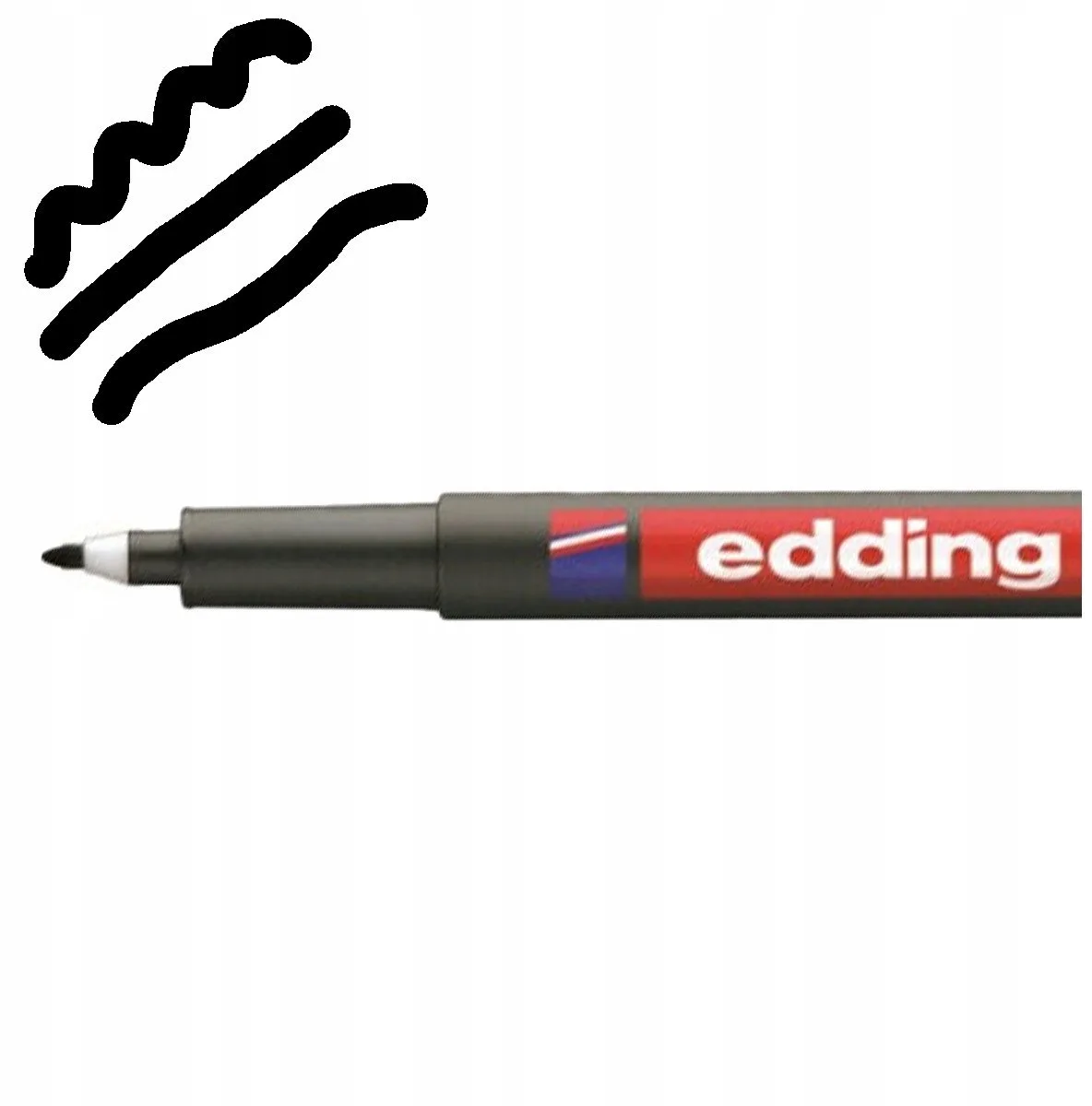 Permanente Marker 1mm Waterbestendig van edding in Zwart – productfoto