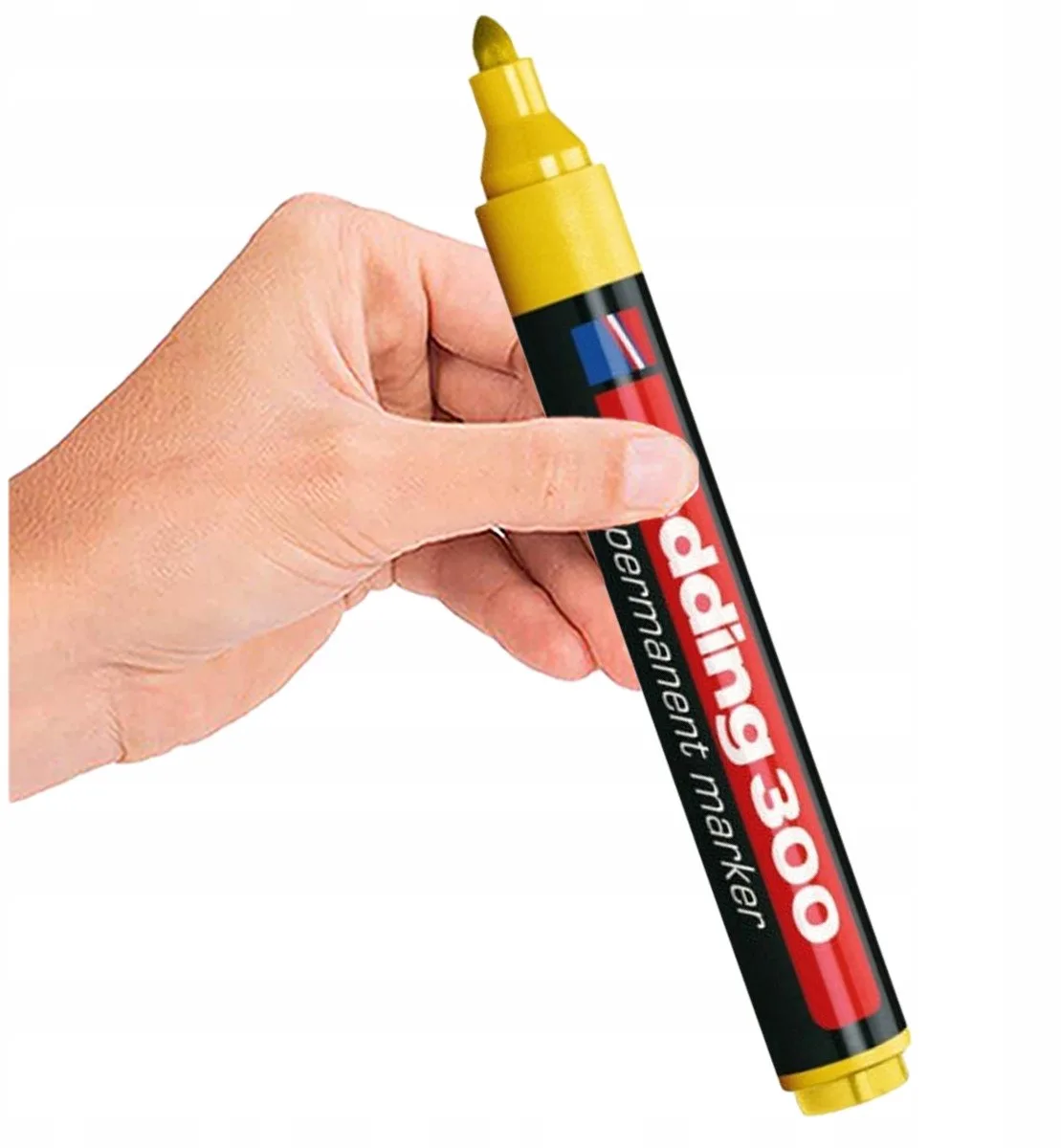 Permanente Marker - Ronde Punt 1.5-3mm by edding in Yellow – product photo