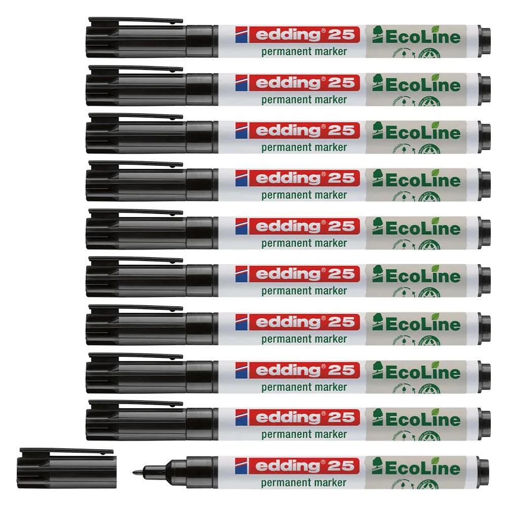 Permanentmarker 1.0 mm Schwarz de edding – photo produit