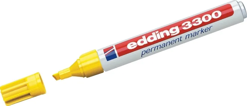 Permanentmarker Permanentmarker edding 3300 van edding in Geel – productfoto