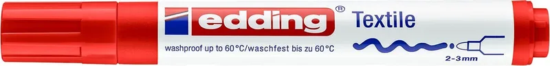 Textiel marker 4500 van edding in Rood – productfoto