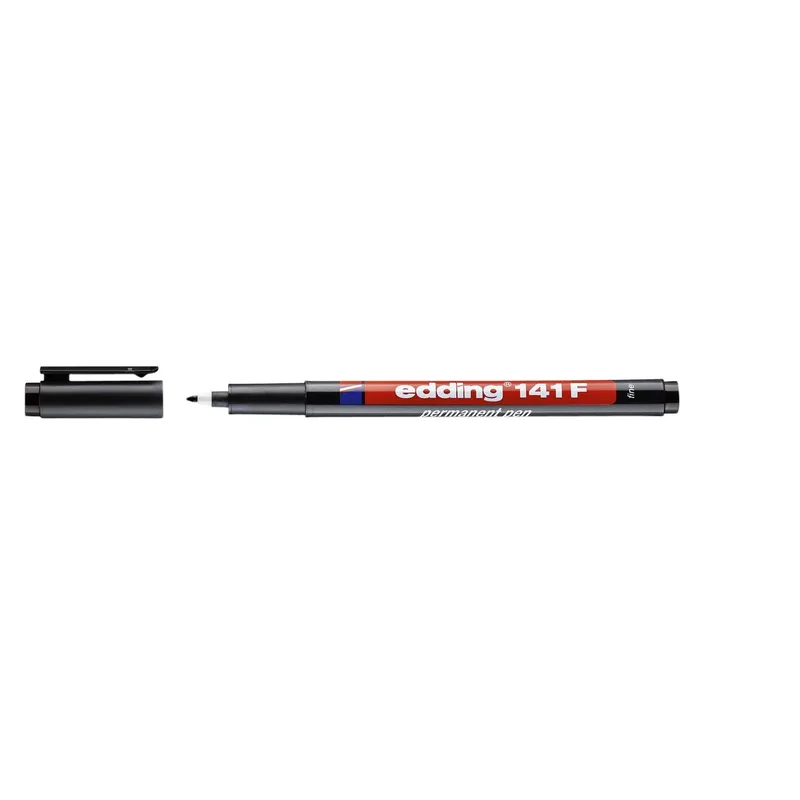 Viltstift edding 141 rond 0.6mm zwart | 10 stuks by edding – product photo