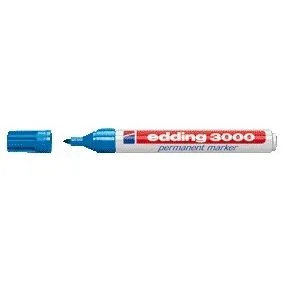 Viltstift edding 3000 rond 1.5-3mm lichtblauw | 10 stuks by edding – product photo