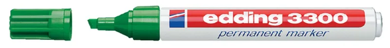 Viltstift edding 3300 schuin 1-5mm groen by edding – product photo