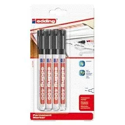 Viltstift edding 400 rond 1mm zwart | 10 stuks de edding – photo produit