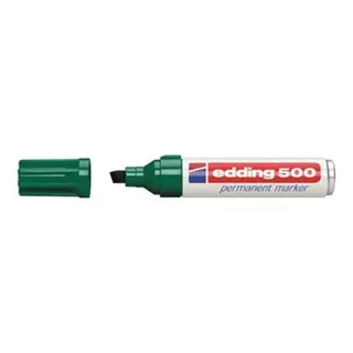 Viltstift edding 500 schuin 2-7mm groen de edding – photo produit 2 sur 2