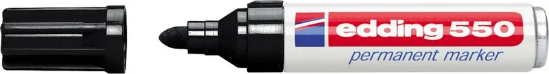 Viltstift edding 550 rond 3-4mm | 10 stuks von edding in Schwarz – Produktfoto