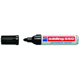 Viltstift edding 550 rond 3-4mm zwart by edding – product photo 2 of 2
