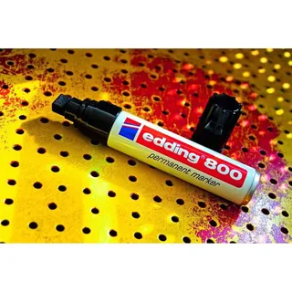Viltstift edding 800 schuin 4-12mm zwart van edding – productfoto 5 van 5