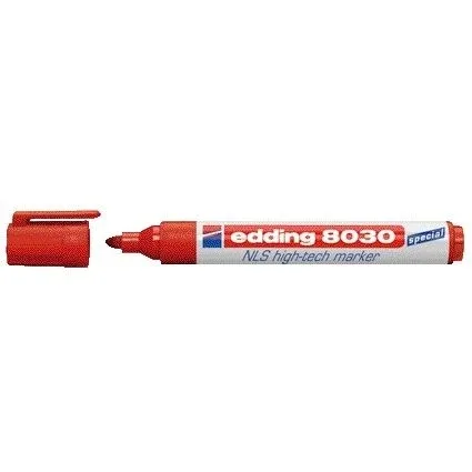 Viltstift edding 8030 nls high-tech 1.5-3mm rood | 10 stuks van edding – productfoto
