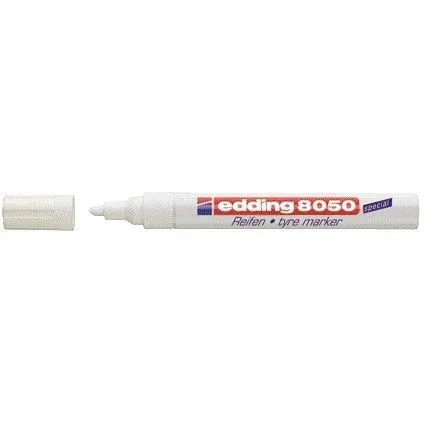 Viltstift edding 8050 banden rond 2-4mm wit | 10 stuks de edding – photo produit
