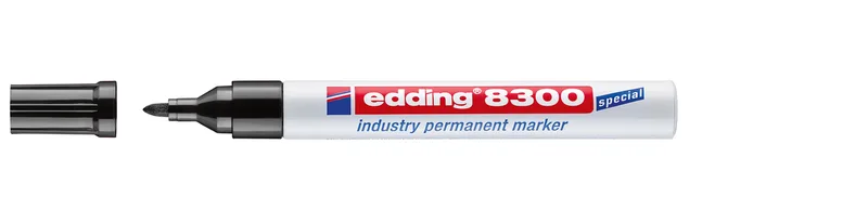 Permanentmarker 8300 4-8300001 schwarz von edding – Produktfoto 1 von 2