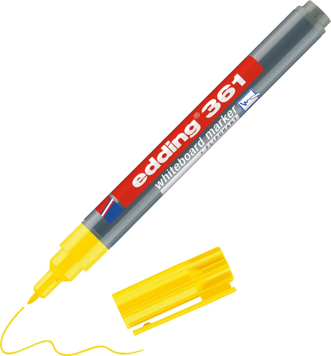 Whiteboard marker Edding 361-005 van edding in Geel – productfoto