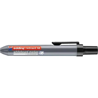 Whiteboardmarker edding 12 drukknop rond 1.5-3mm zwart by edding – product photo 2 of 2