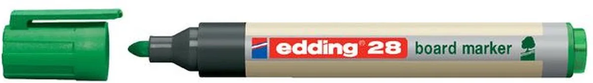 Whiteboardmarker Edding 28 1.5-3mm Rond de edding en Vert – photo produit
