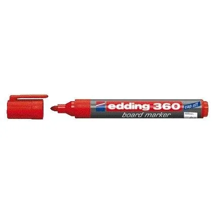 Whiteboardmarker edding 360 rond 1.5-3mm rood | 10 stuks by edding – product photo