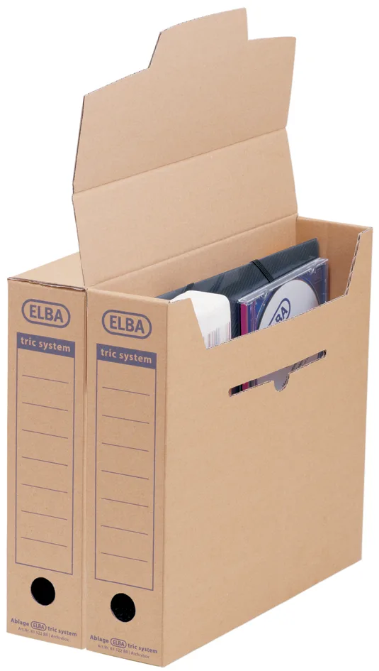 Archivbox tric system mit Verschlusslasche de Elba – photo produit