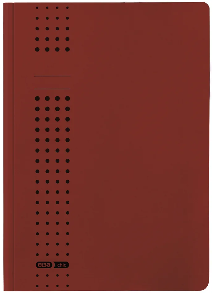 chic-Sammelmappe aus Karton, A4, bordeaux fra Elba – produktbillede