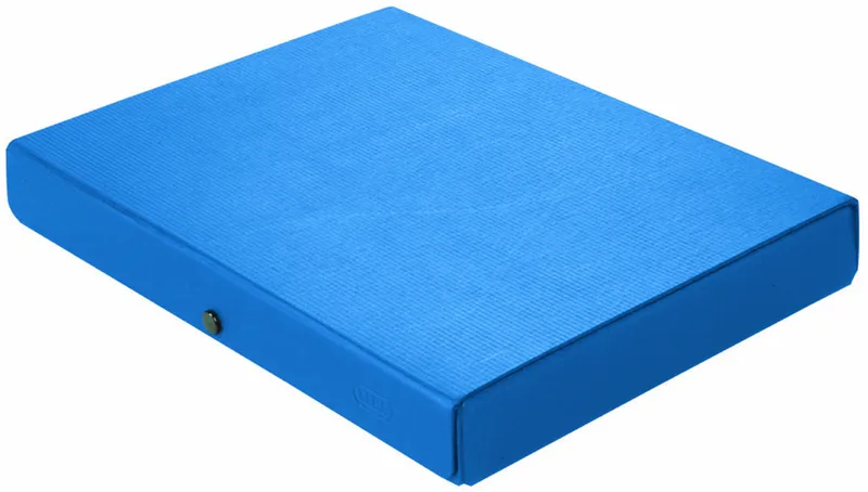 Dokumentenmappe, DIN A4, Füllhöhe: 60 mm, blau by Elba – product photo