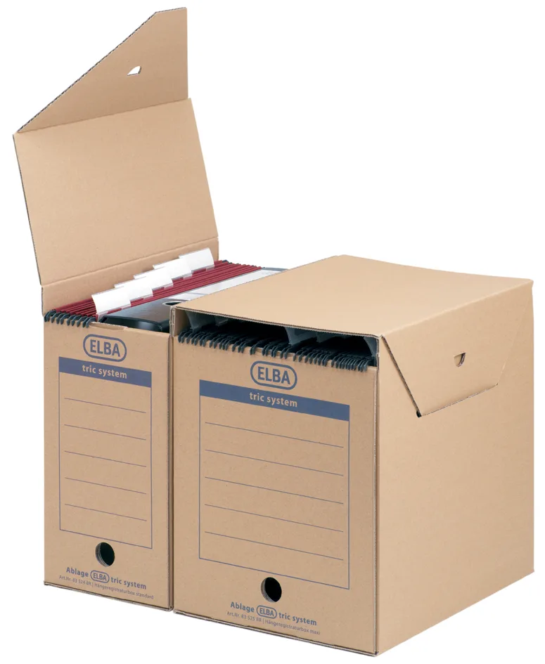 Hängemappen-Archiv tric System standard, naturbraun fra Elba – produktbillede
