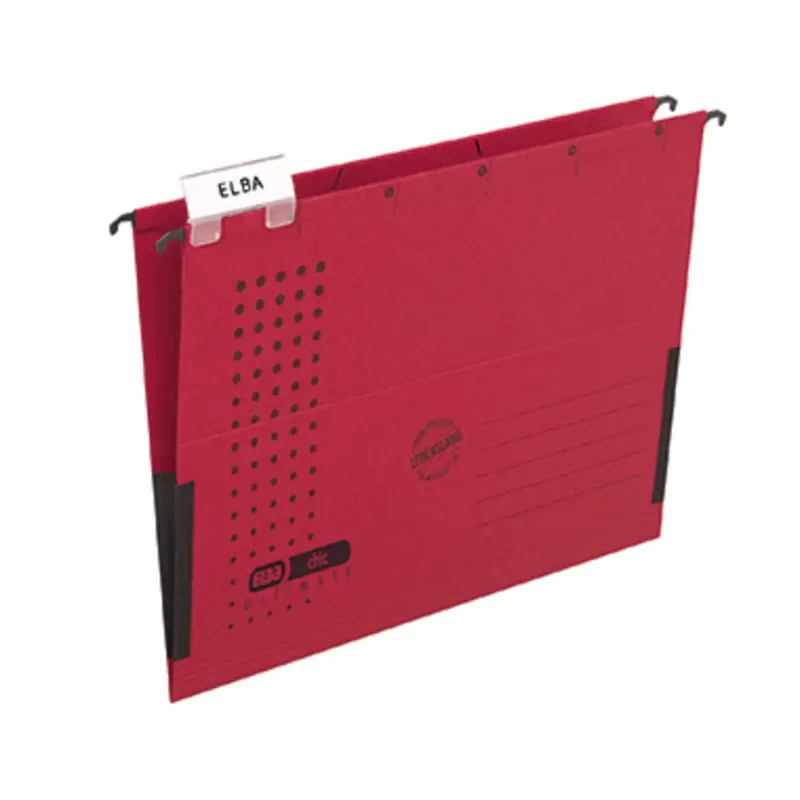 Hangmap chic ULTIMATE DIN A4 5 stuks/pak 100560145 5 stuk(s) von Elba in Rot – Produktfoto