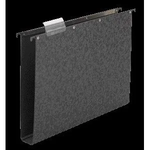 Hangmap elba vertic a4 40mm hardboard zwart | 10 stuks de Elba – photo produit