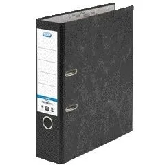 Ordner elba smart a4 80mm gewolkt zwart | 10 stuks by Elba – product photo