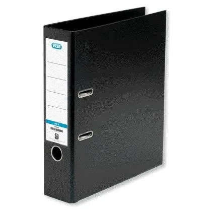 Ordner elba smart a4 80mm pp zwart | 10 stuks de Elba – photo produit